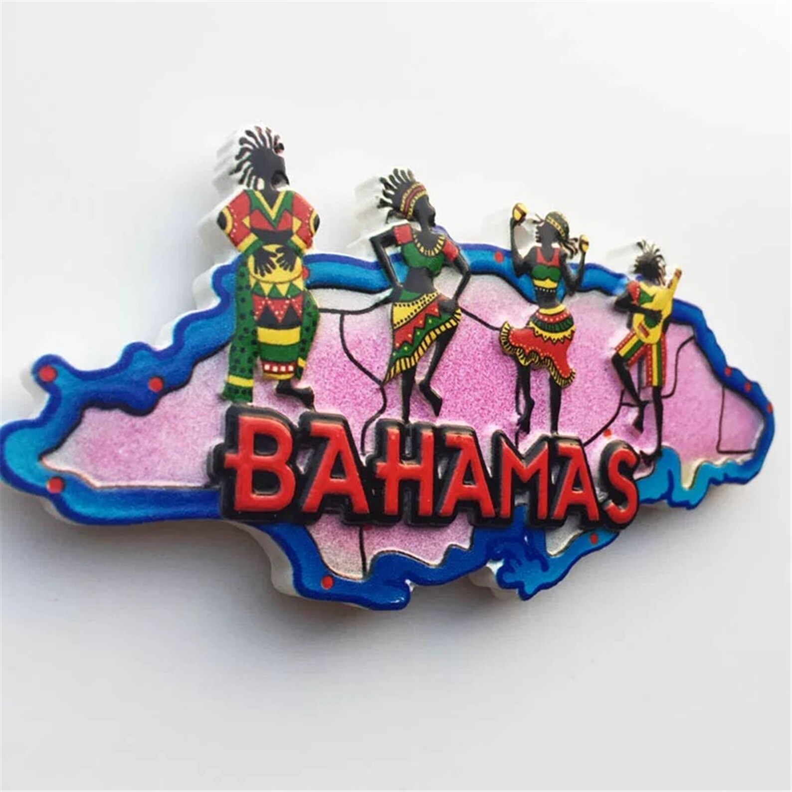 Map Bahamas Fridge Travel Souvenir Gift Collection Etsy