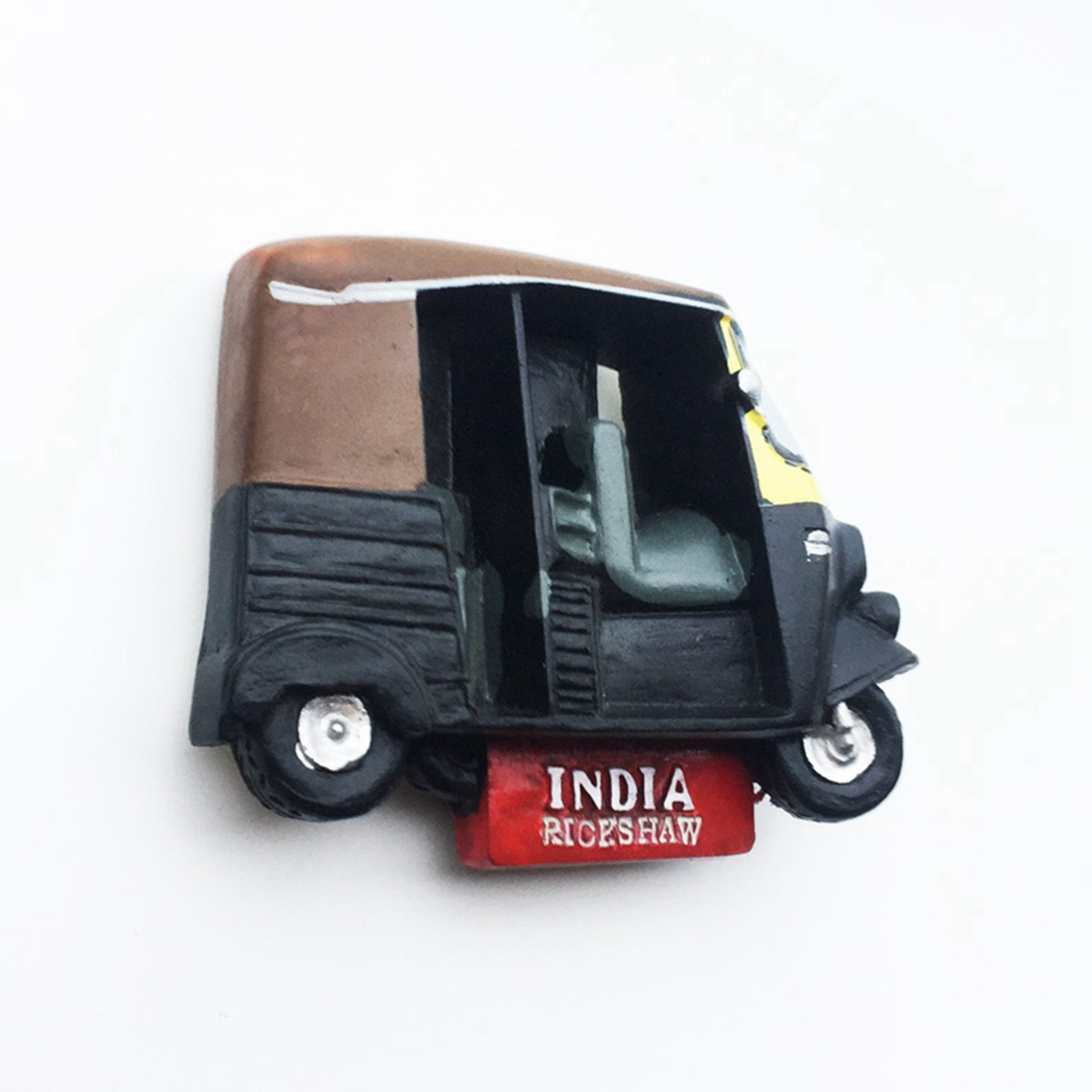 Mumbai Rickshaw India Fridge Magnet Travel Souvenir Gift