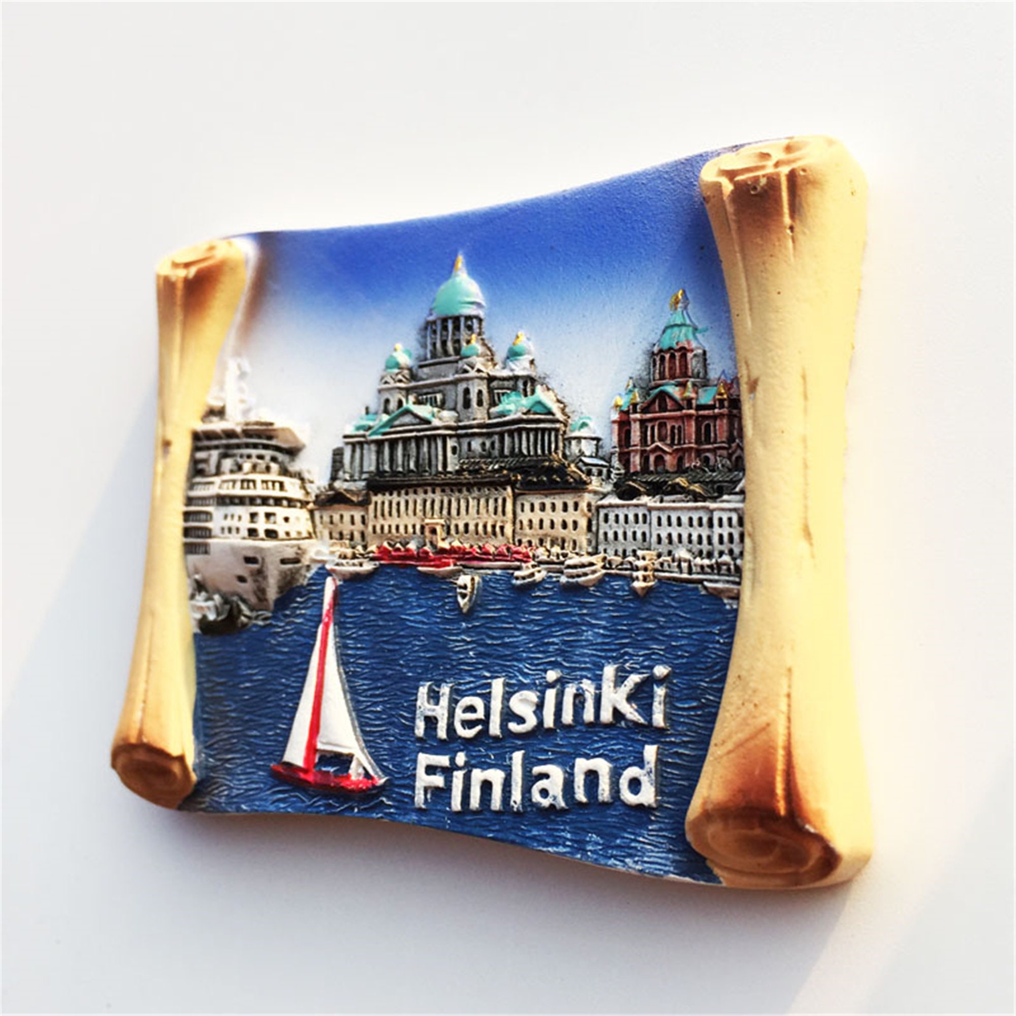 Helsinki Finnland Kühlschrankmagnet Reise Souvenir Geschenk