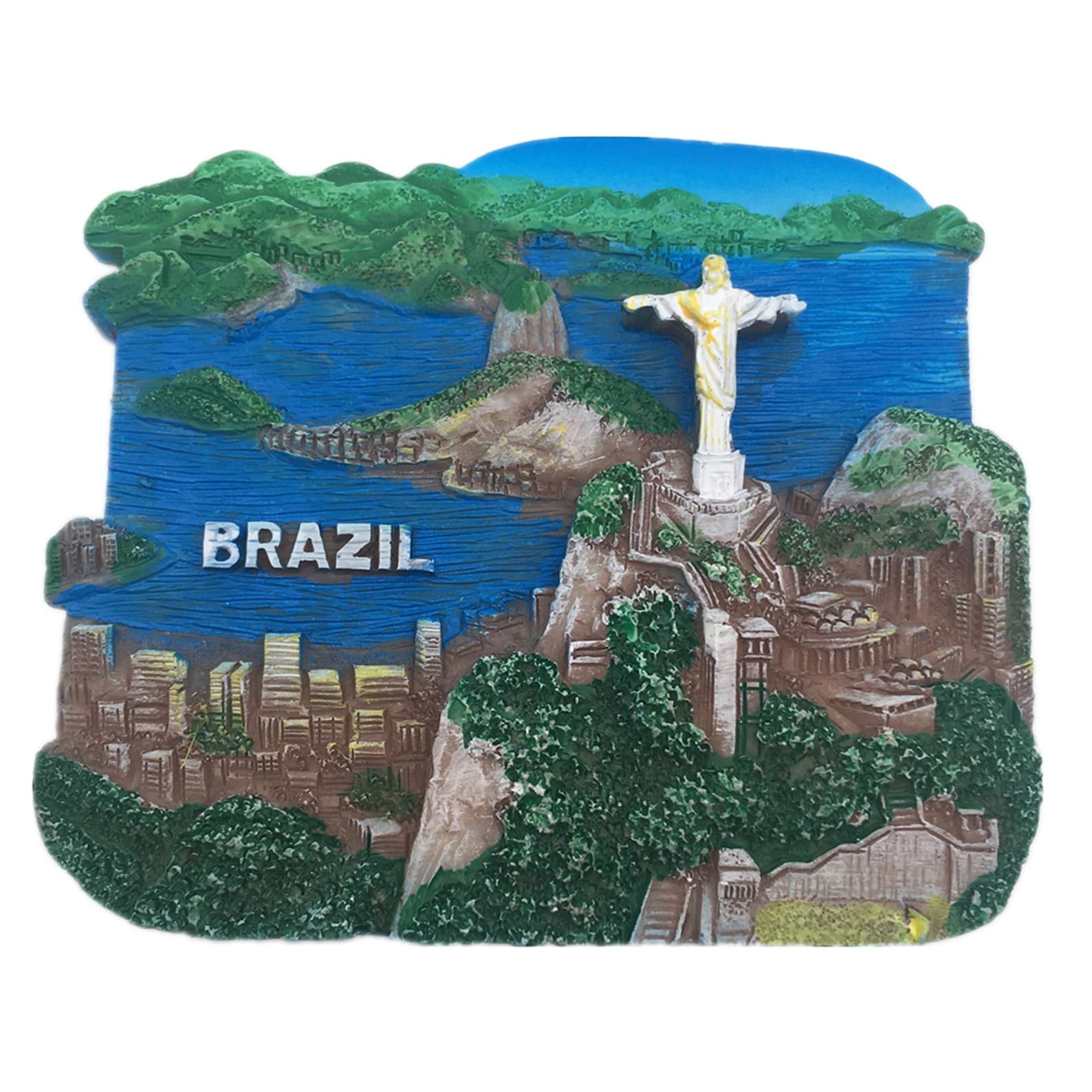 Rio de Janeiro Brazil Fridge Travel Souvenir Gift Etsy