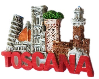 Tuscany Toscana Italy Fridge Magnet Travel Souvenir Gift Collection Craft Refrigerator Decoration