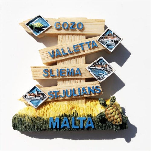 Fish Gozo Malta Fridge Travel Souvenir Gift Collection Etsy