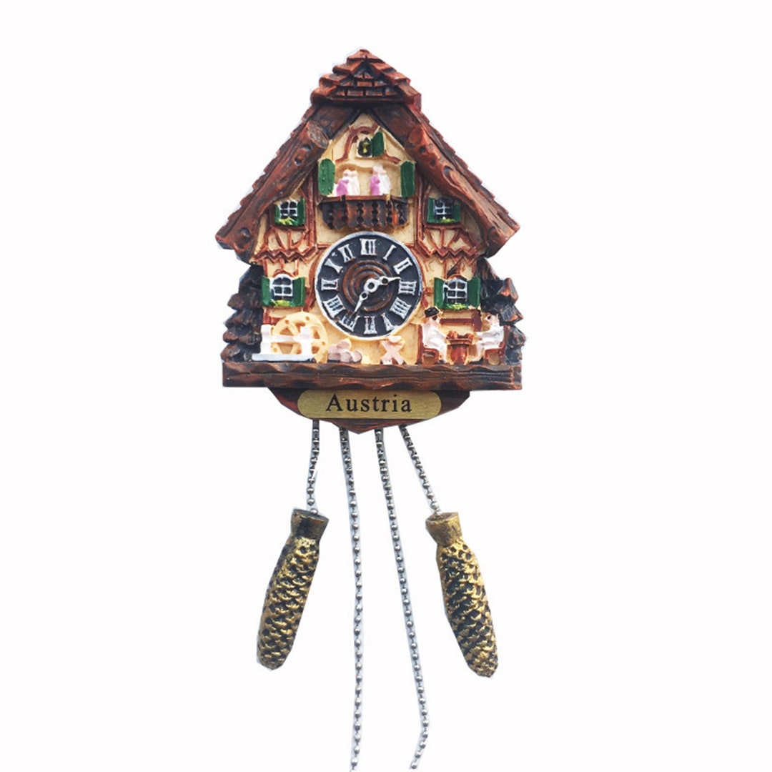 Cuckoo Clock Austria Fridge Travel Souvenir Gift Etsy