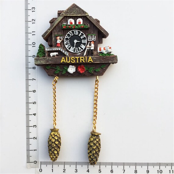 Kuckuck Uhr Österreich Kühlschrank Magnet Reise Souvenir Geschenk Sammlung  Handwerk Kühlschrank Dekoration -  Österreich