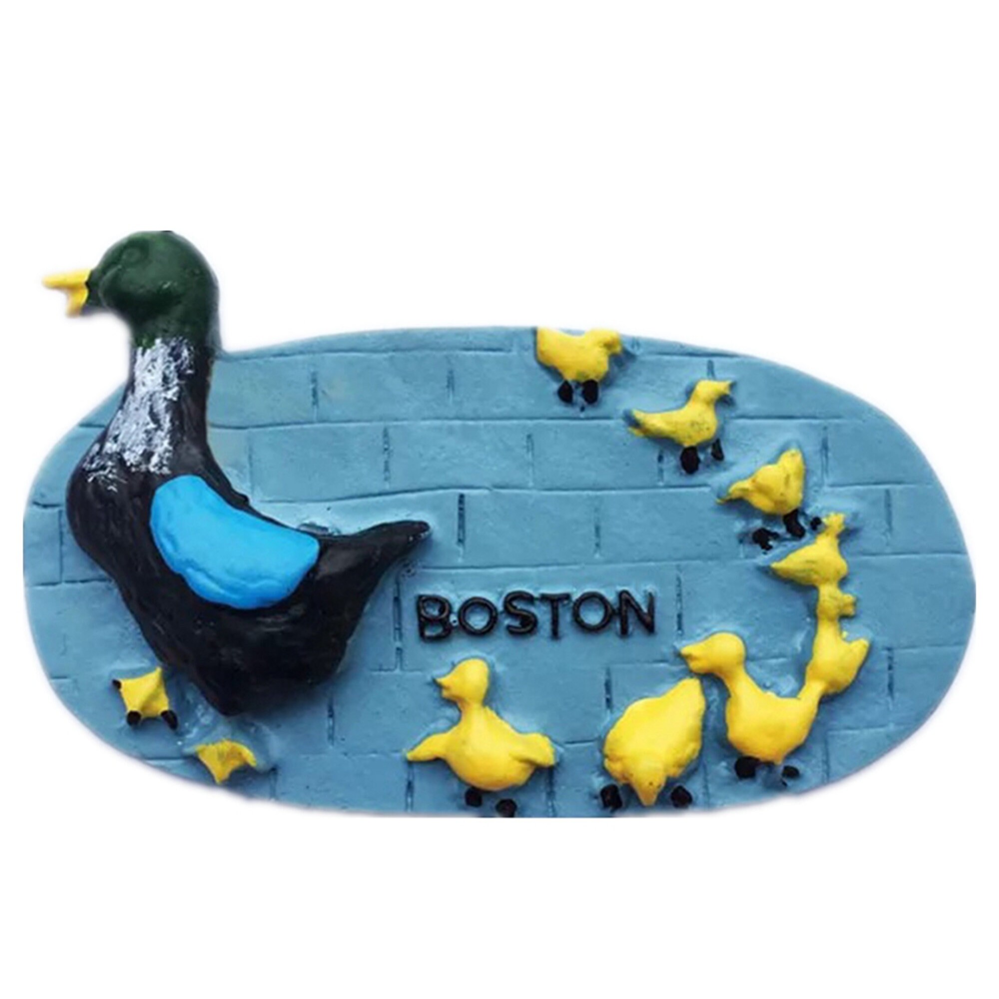 Creative Duck Boston Park pour réfrigérateur aimant décoration maison voyage souvenirs 