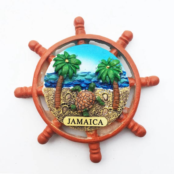 Jamaica Caribbean Fridge Magnet 01 