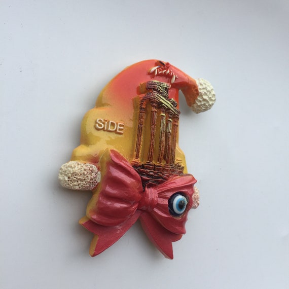 Turkey Fridge Magnet Side Turkey Fridge Magnet Side