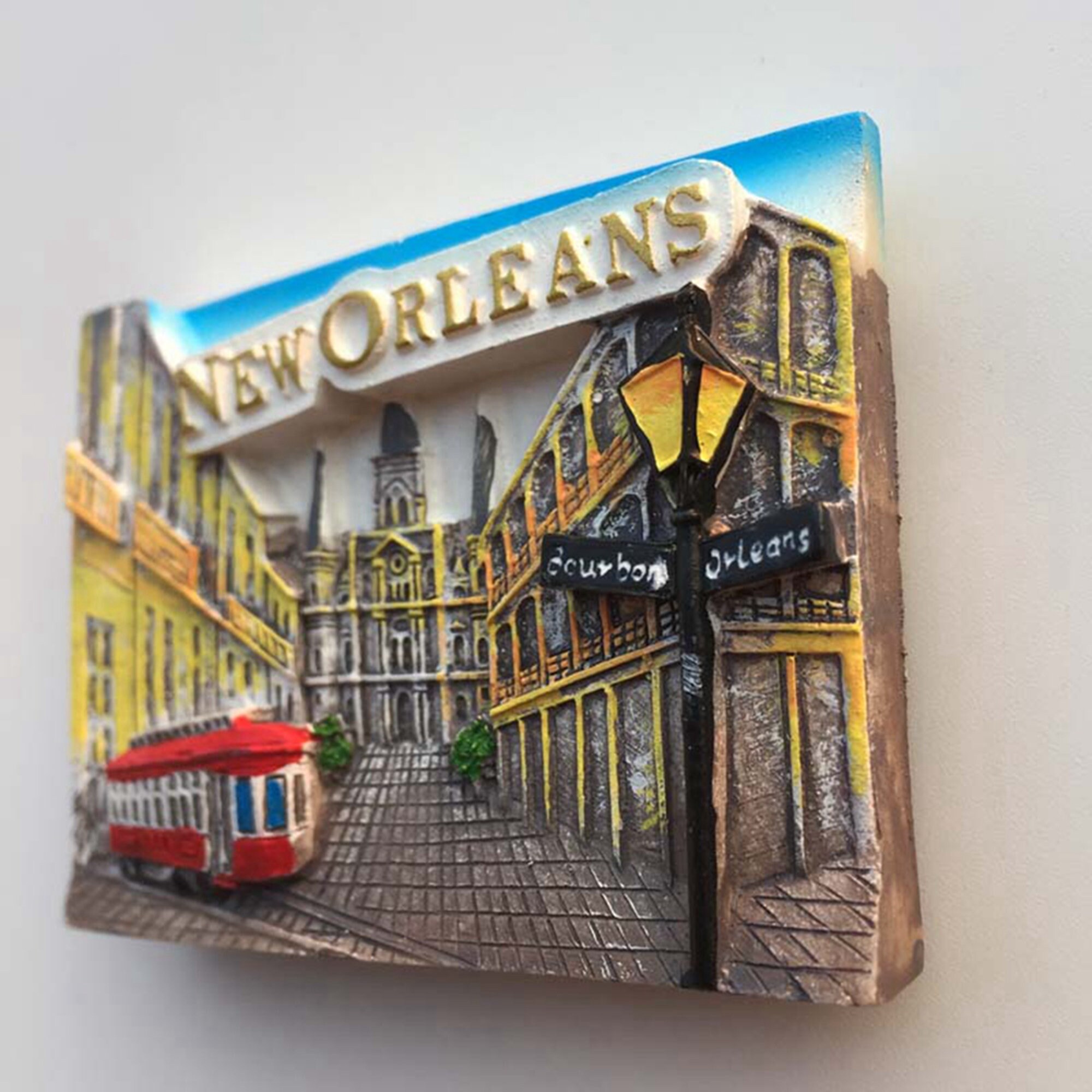 New Orleans USA America Fridge Travel Souvenir Gift Etsy