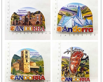 Andorra nevera imán viaje souvenir colección de regalo craft Refrigerator decoración