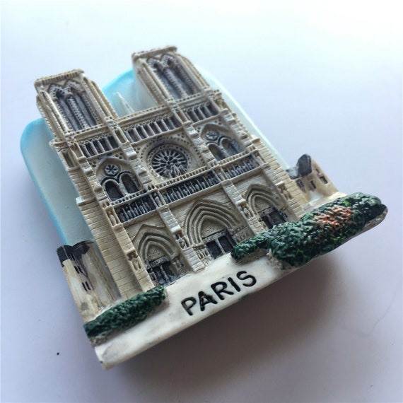 28 Paris Notre Dame Kirche Souvenir Frankreich Foto Magnet Neu 