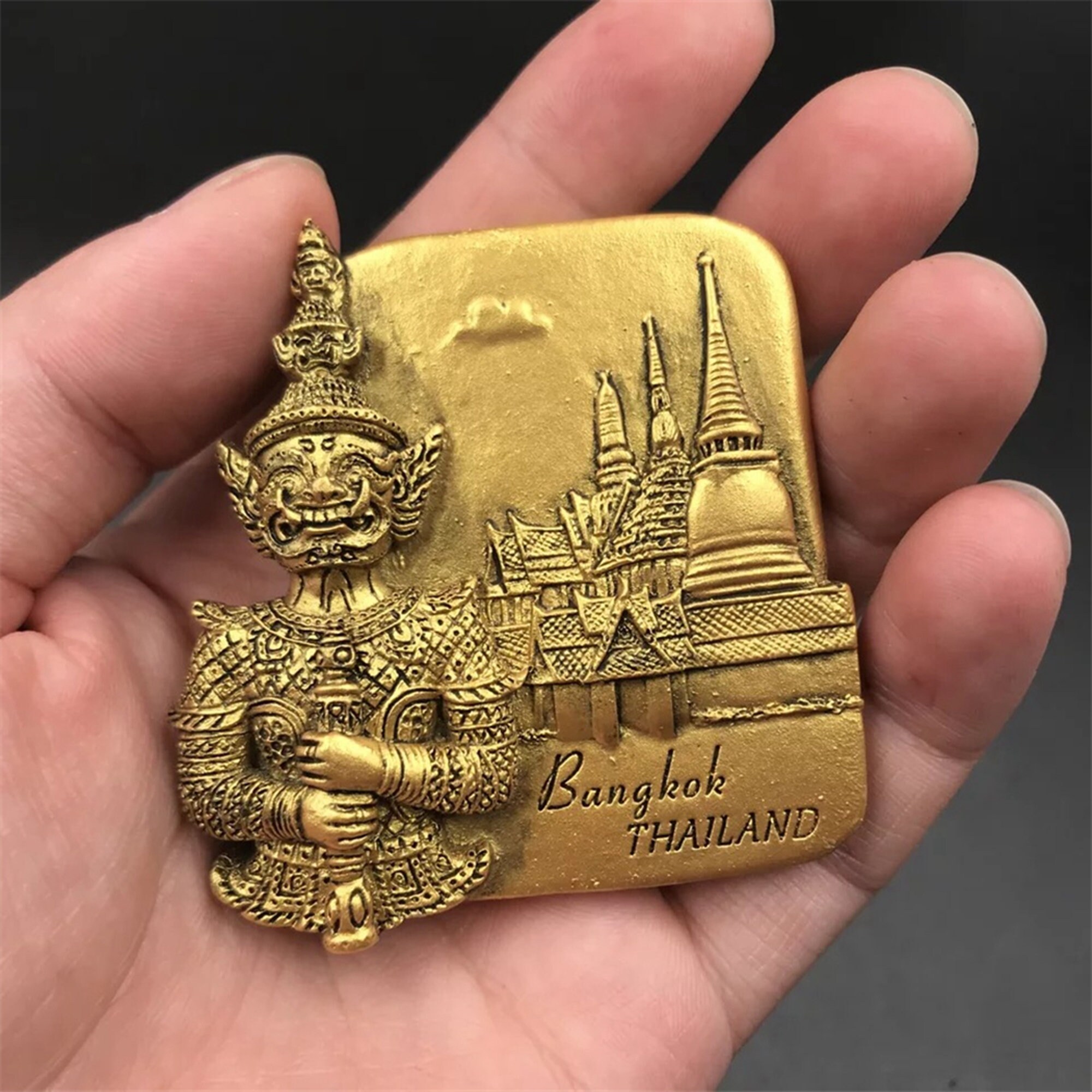 Bangkok Grand Palace Thailand Fridge Travel Souvenir Etsy UK