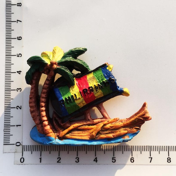 DAKAK BEACH Philippines Travel Souvenir Flexible Fridge Magnet