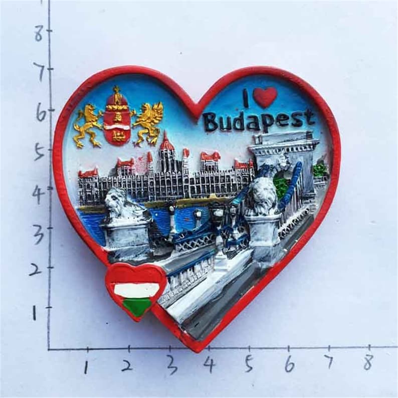 Budapest Hungary Fridge Travel Souvenir Gift Collection Etsy