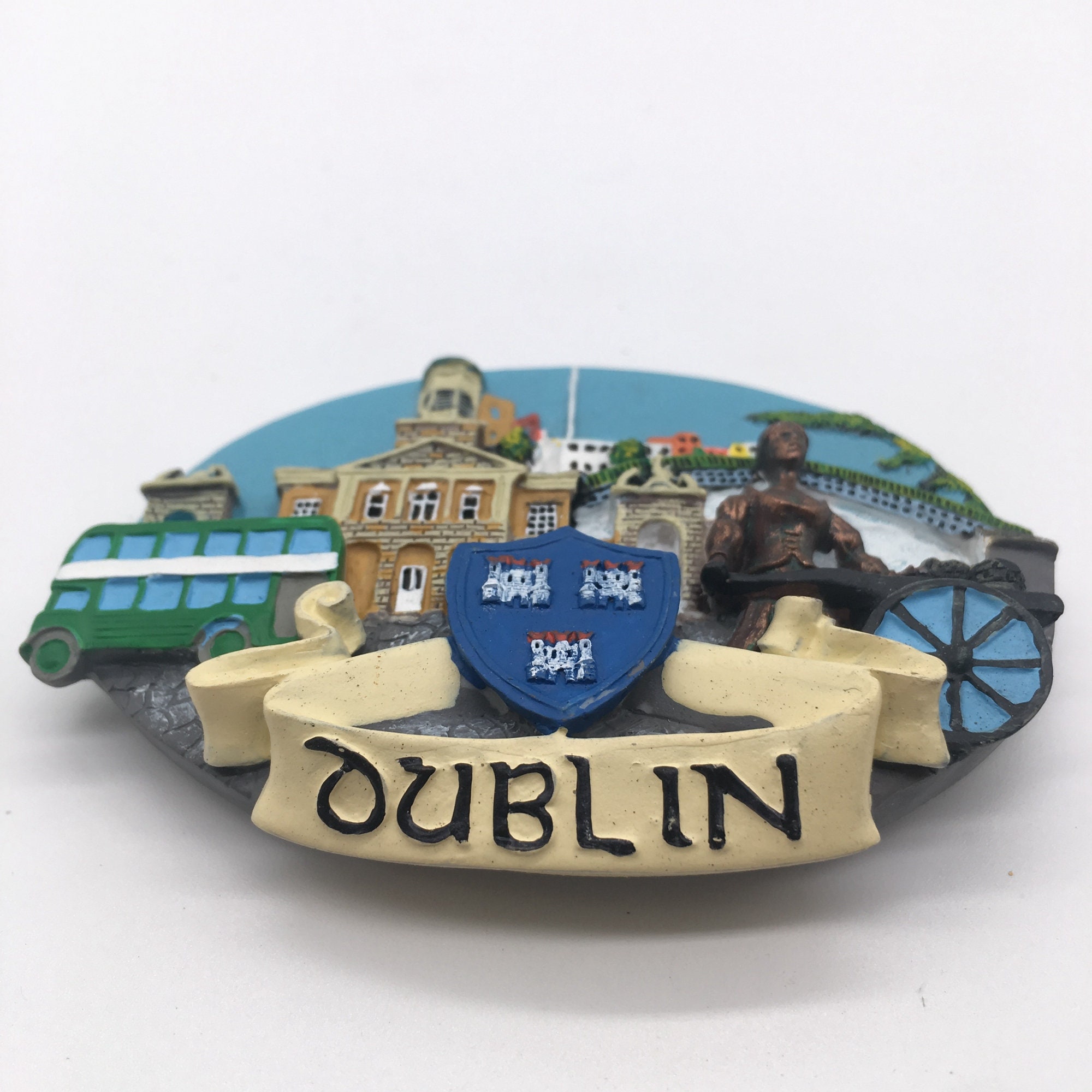 Dublin Ireland Fridge Travel Souvenir Gift Collection Etsy
