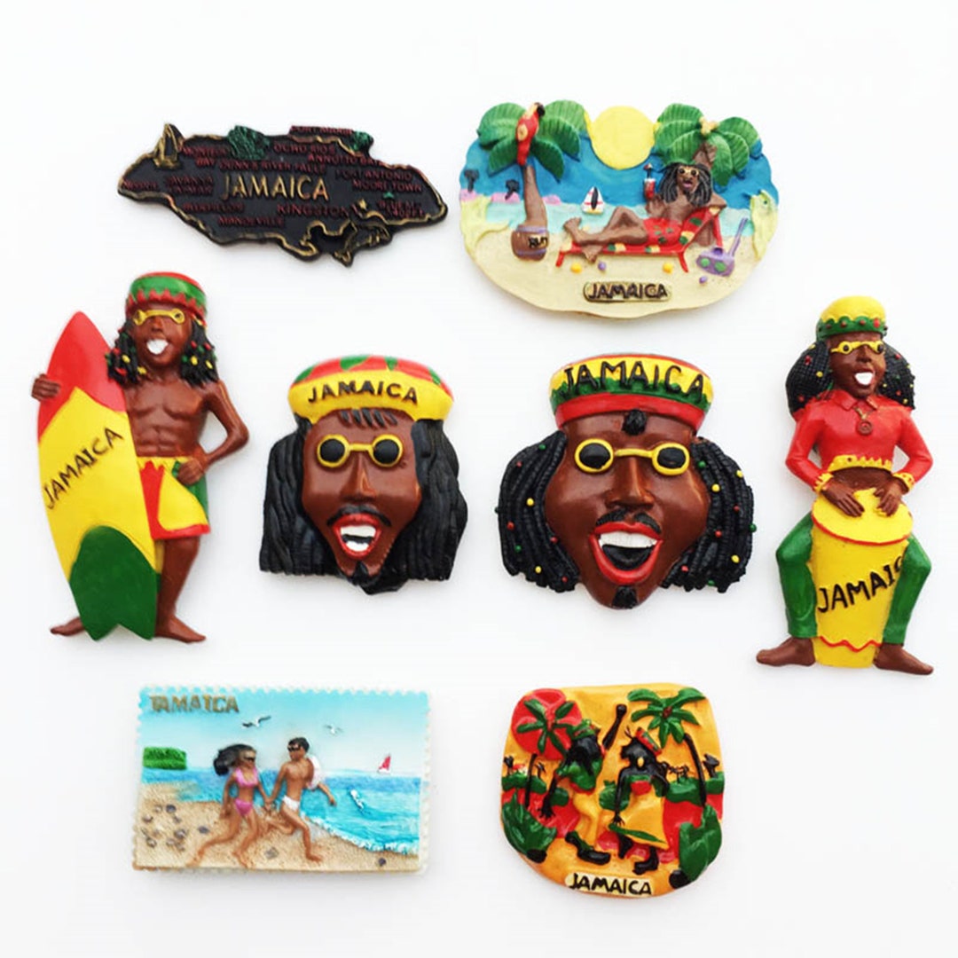 Jamaica Fridge Travel Souvenir Gift Collection Craft