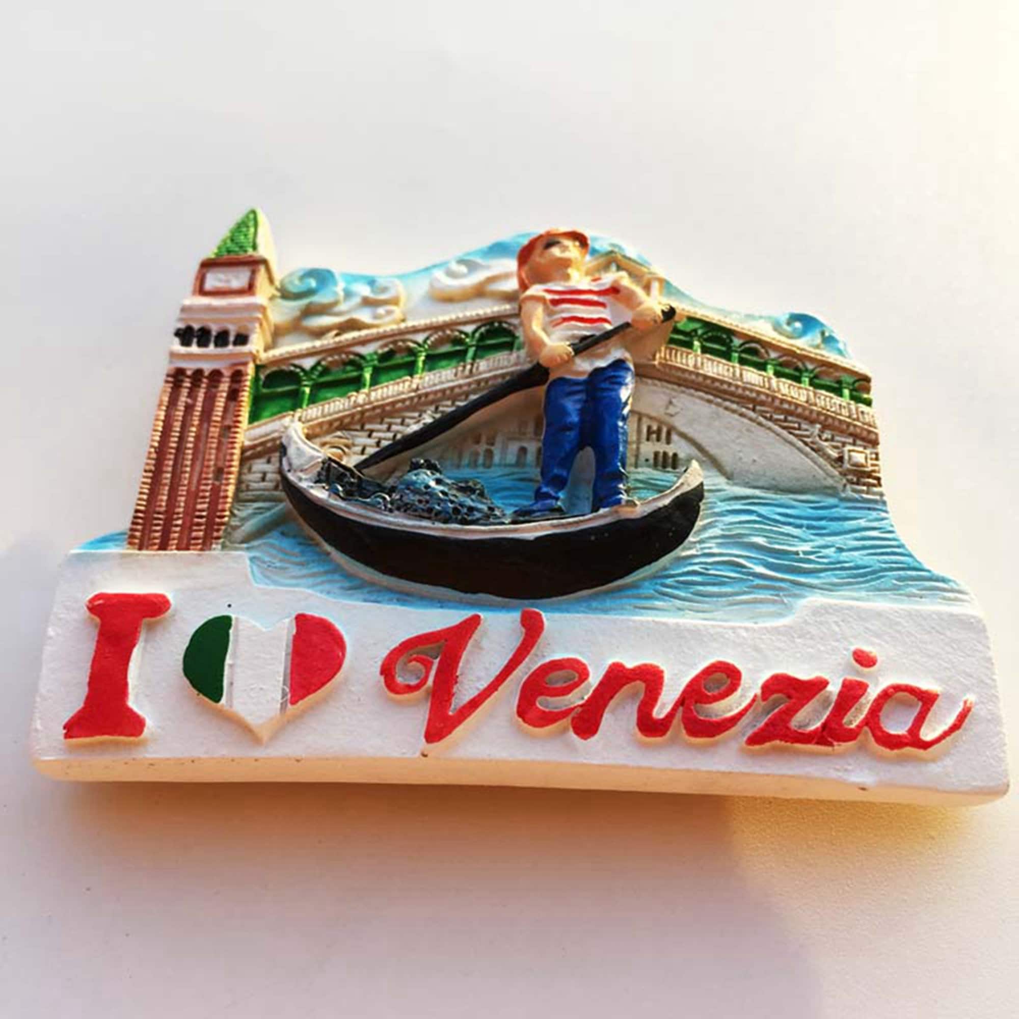 Venice Italy Fridge Travel Souvenir Collection 3d Resin Etsy