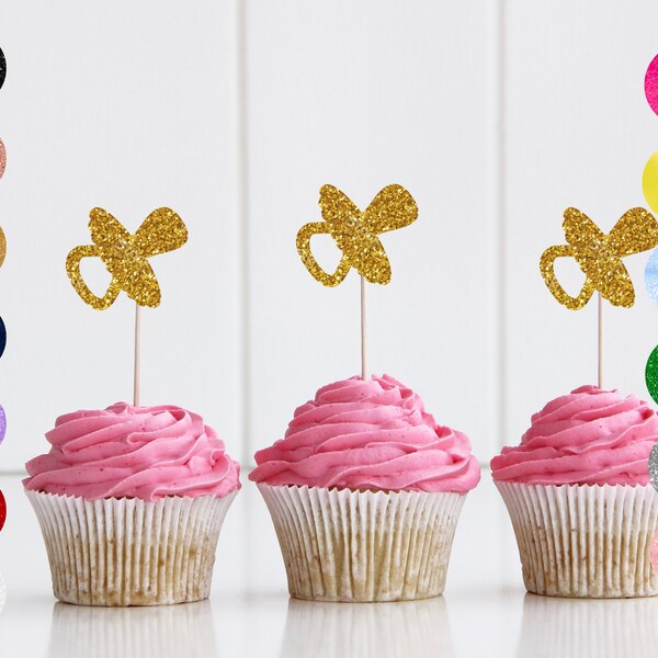 Cupcake Pacifier Etsy