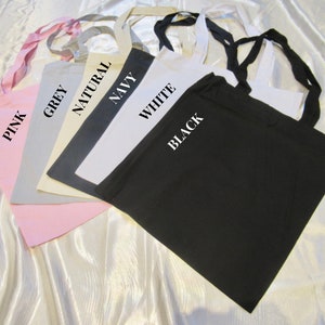 Team Bride Tote Bag/ Hen Party Tote Bags/ Bachelorette Party Gift for Bridesmaids/ Bridal Party Bag/ Bridal Shower Gift/ Hen Party Bag image 6