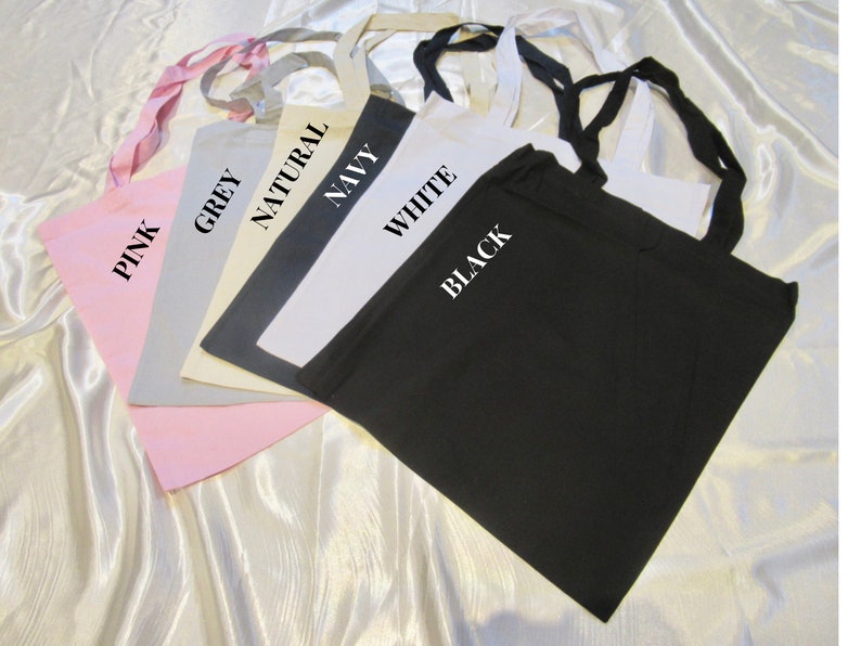 Team Bride Tote Bag/ Hen Party Tote Bags/ Bachelorette Party Gift for Bridesmaids/ Bridal Party Bag/ Bridal Shower Gift/ Hen Party Bag image 6