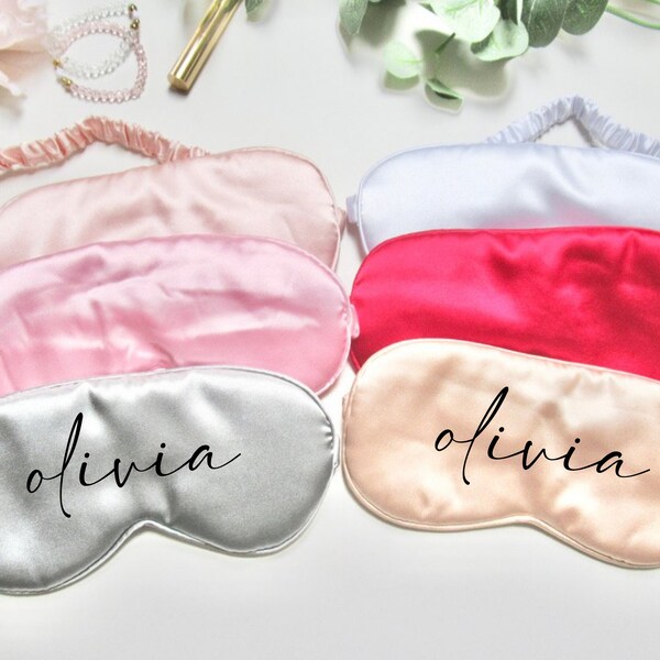 Satin Sleep Mask Etsy UK