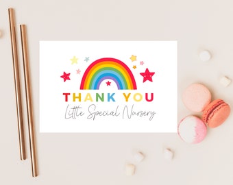 Nursery Thank You Card/ Personalised Nursery Teacher/ Nursery Manager/ Assistant/ SEN Card/ Mentor/ End Of Term Nursery Team Appreciation