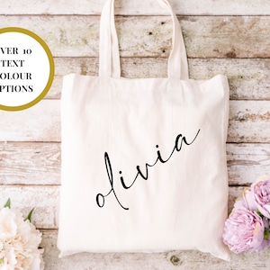 Personalised Tote Bag Etsy UK