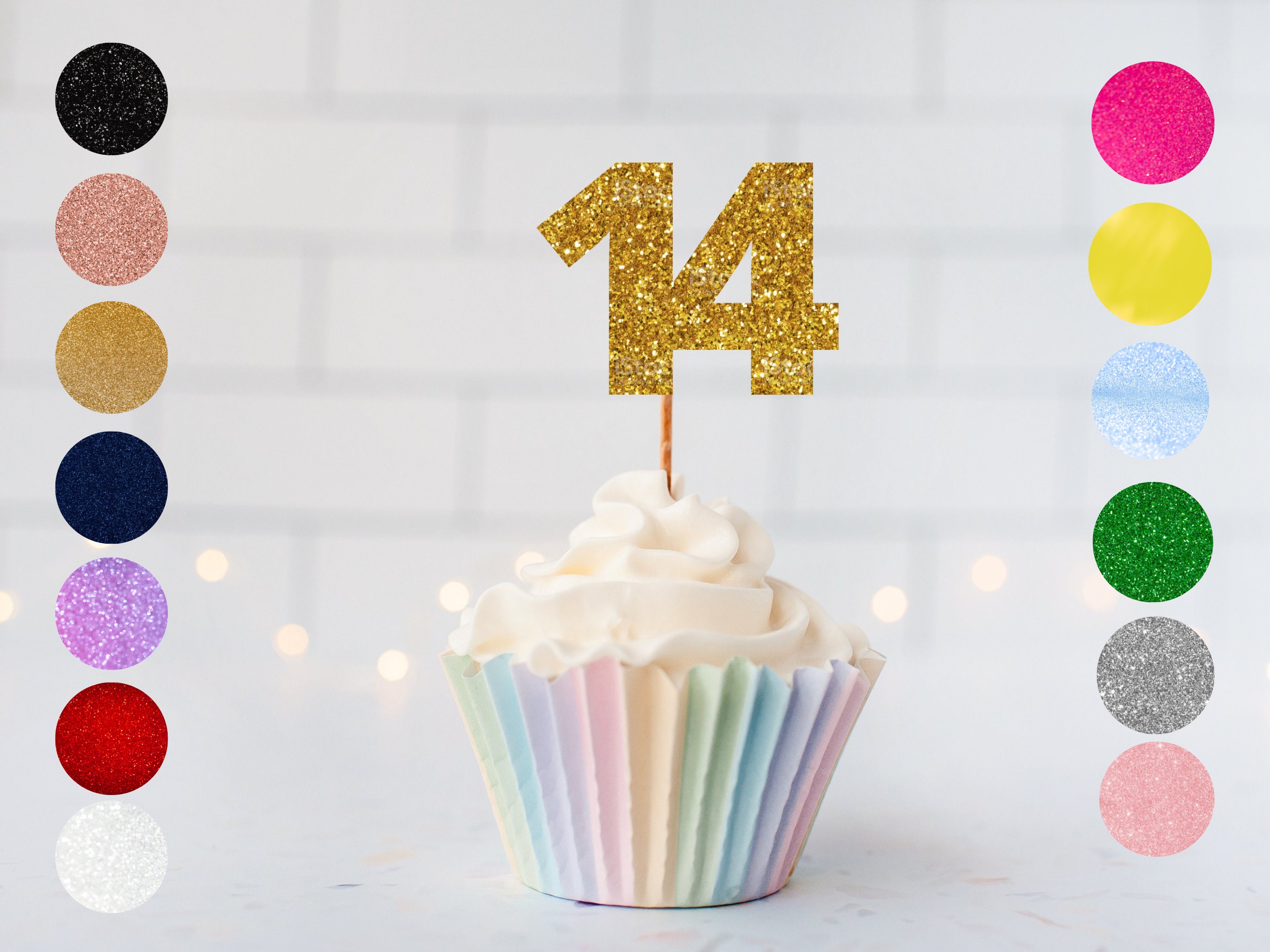 14th Birthday Cupcakes
