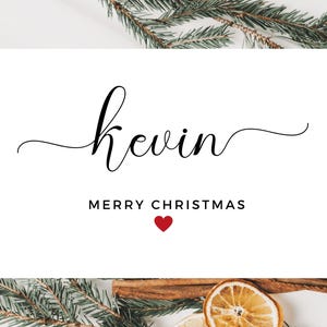 Cartão de Feliz Natal personalizado/ Feliz Natal/ Cartão de Saudações de Natal