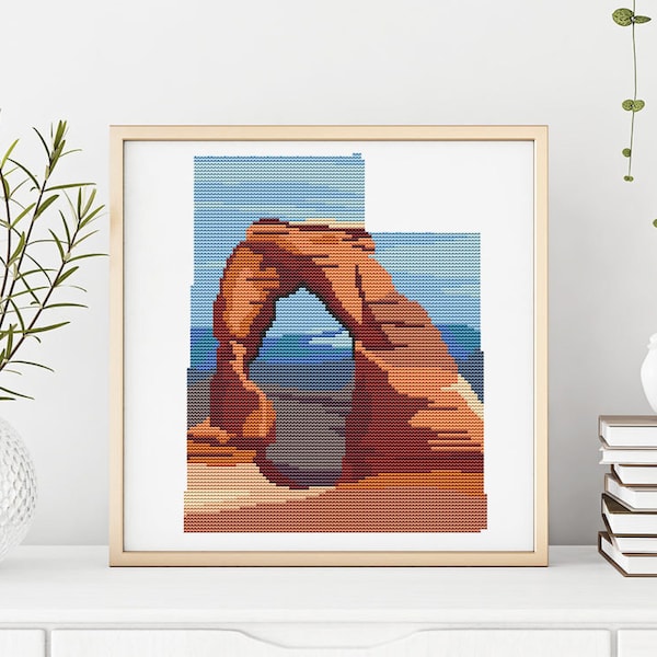 Cross Stitch Utah Etsy