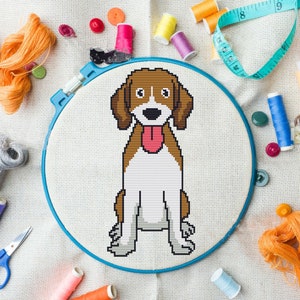 Vintage Cross Stitch Patterns Puppy Dog Breeds PDF Instant Digital Download Ricamo Needlepoint Mini Purebred Dogs Designs