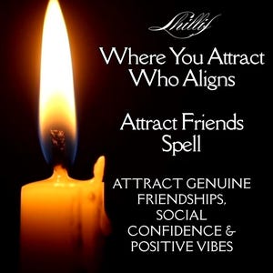 Attract Friends Spell 33:33 – Boost Confidence, Charisma & Real Connection