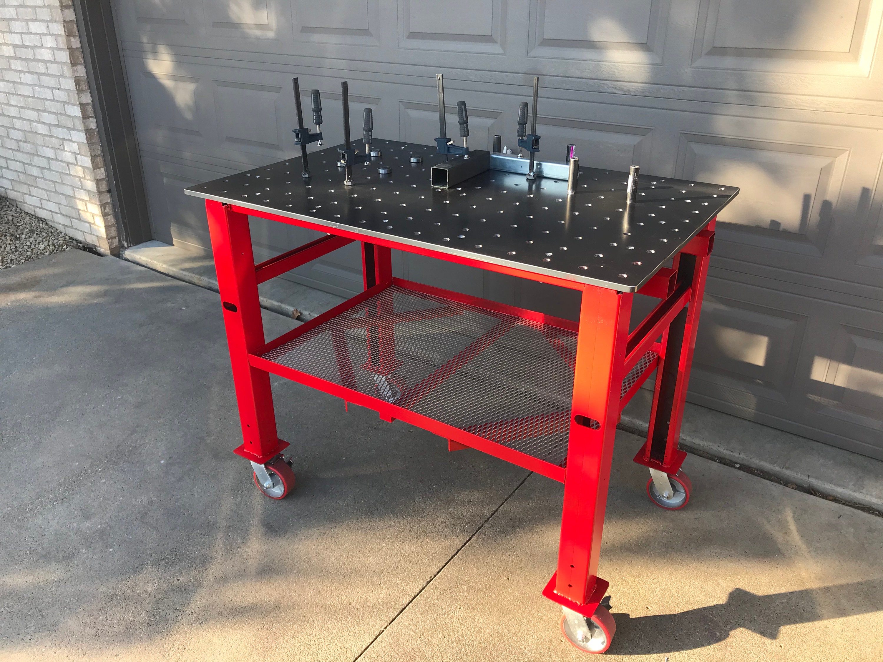 Custom Heavy Duty Welding / Fabrication Table Etsy