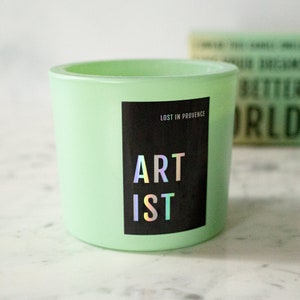 Aromatic Candle and Color Scented
