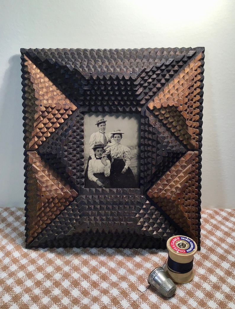 CUSTOM Tramp Art Frames Etsy