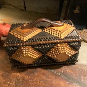 Tramp Art Box