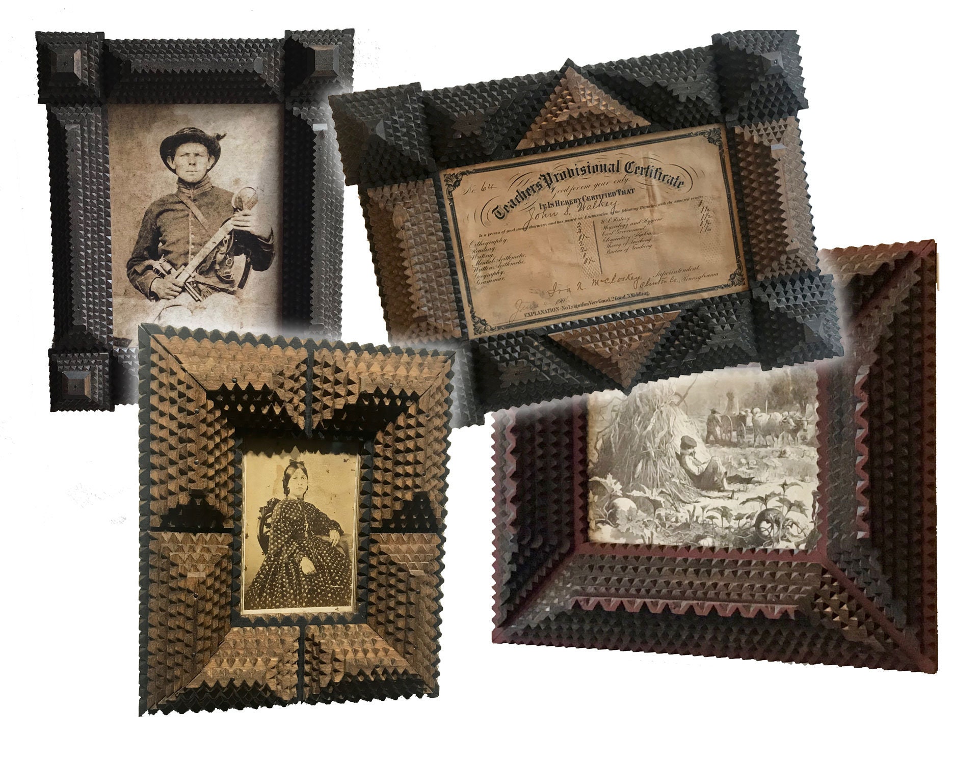 Cadres d'art Tramp PERSONNALISÉS