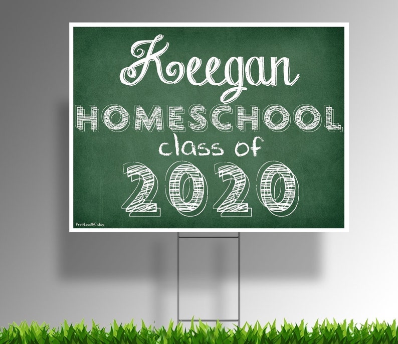 2020 Graduate Homeschool Edition 18 x | Etsy