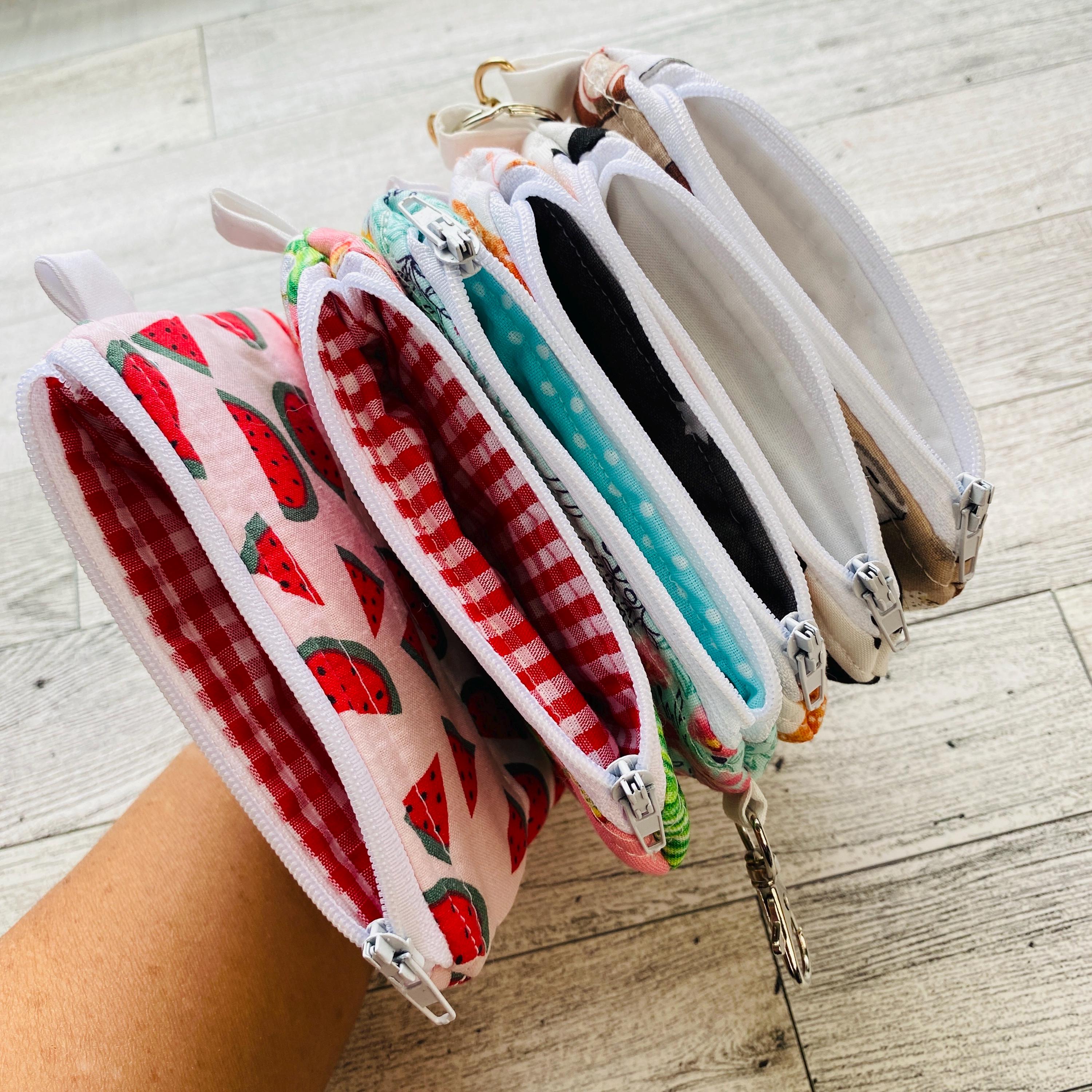 Mini Wallet Keychain, Bag Variety, Quilted Zipper Pouch, Small Card ...