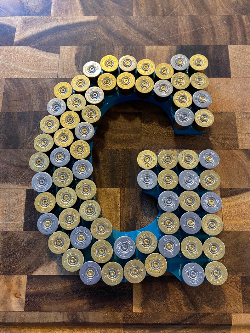 Shotgun Shell Letter | Etsy