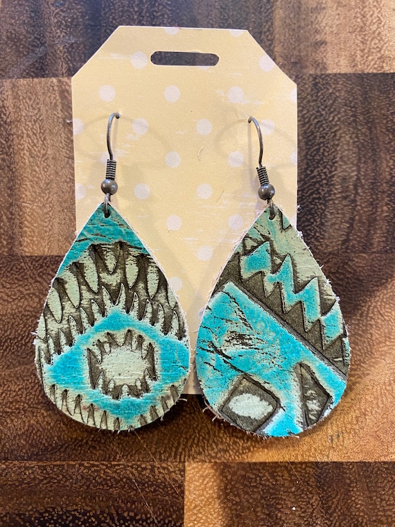 For keeps 2024 leather earrings
