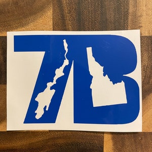 7B Idaho Decal-Priest Lake or Lake Pend Oreille Cutout