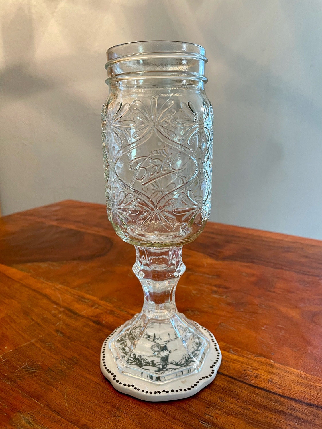 Mason Jar Wine Glass- 140th Anniversary Collector's Edition - Etsy