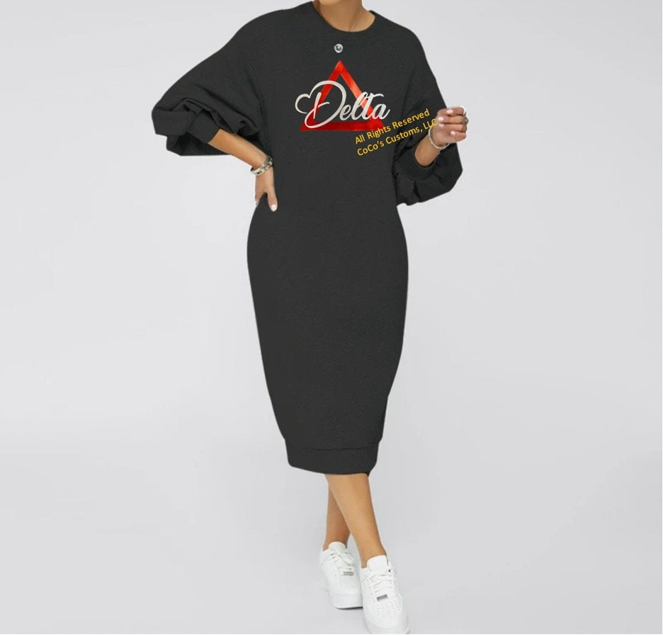 Sweatshirt Dress - Etsy