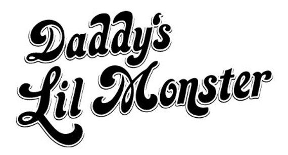 Daddy’s Lil Monster SVG for Craft Machines Cricut | Etsy Australia