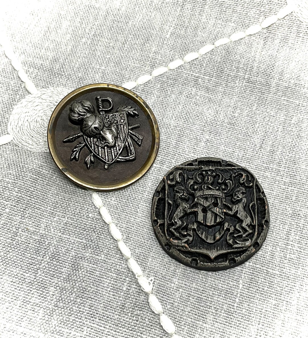 Antique Medieval Theme Picture Buttons - Etsy