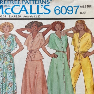 Vintage McCall’s Pattern 6097