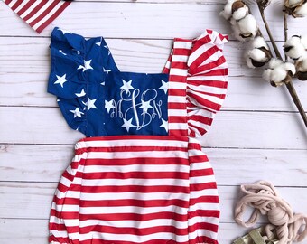 patriotic baby girl clothes