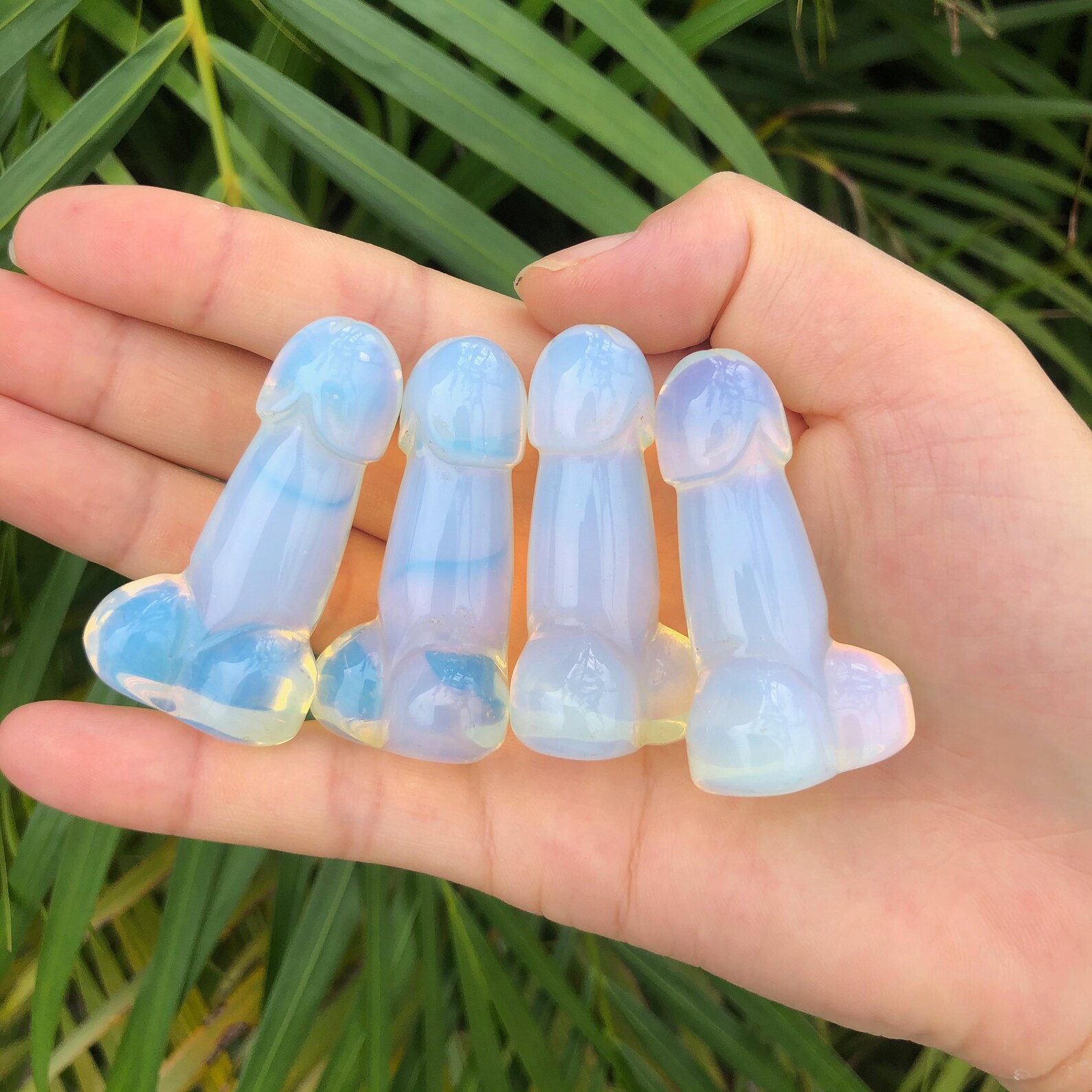 2 Inches Opalite Penis Hand Carved Opalite Phallus Gemstone Etsy