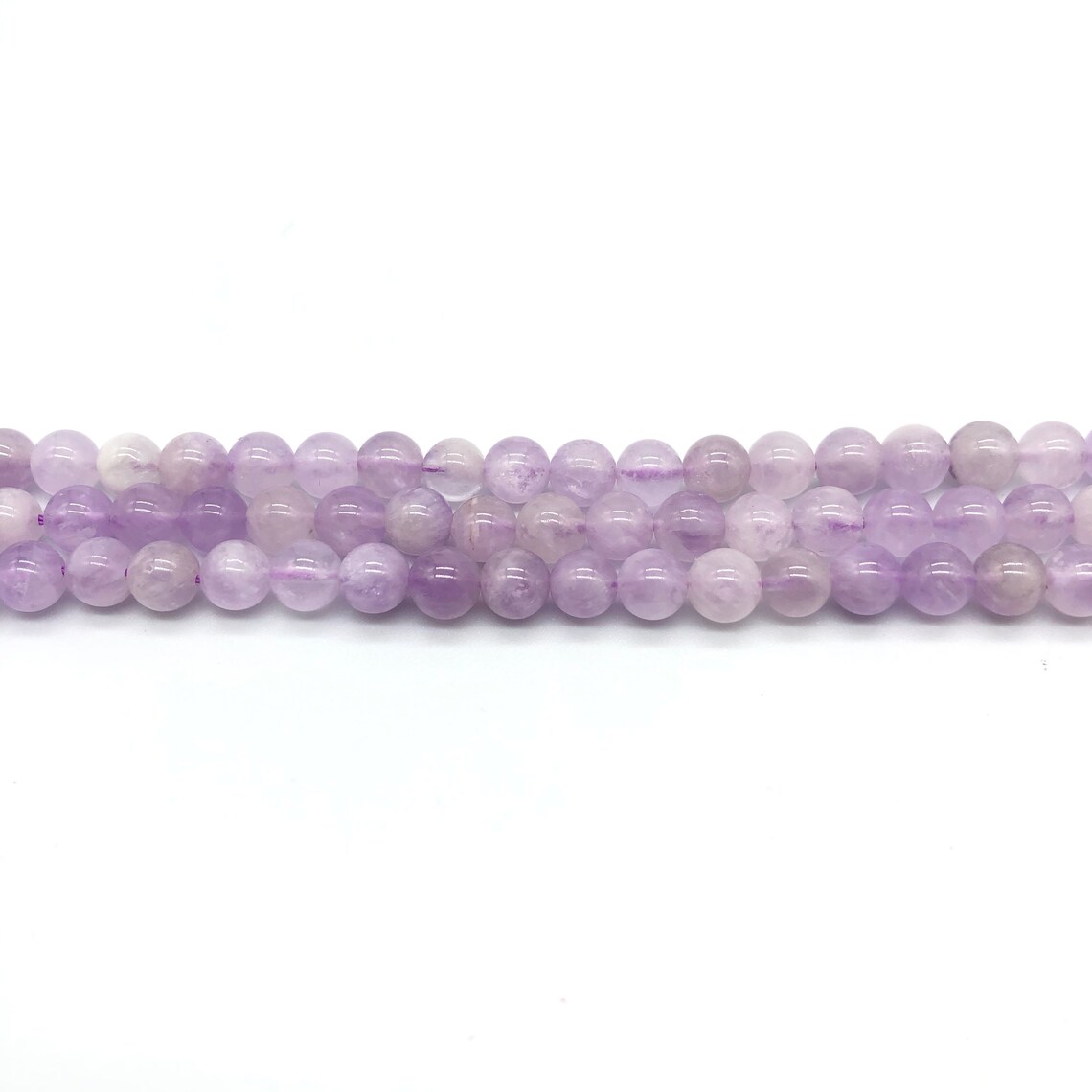 AAA Lavender Amethyst Beads Lavender Round Beads Natural Etsy Australia