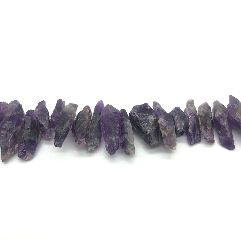 Natural Amethyst Points Drilled Crystal Points Bulk Quartz Etsy